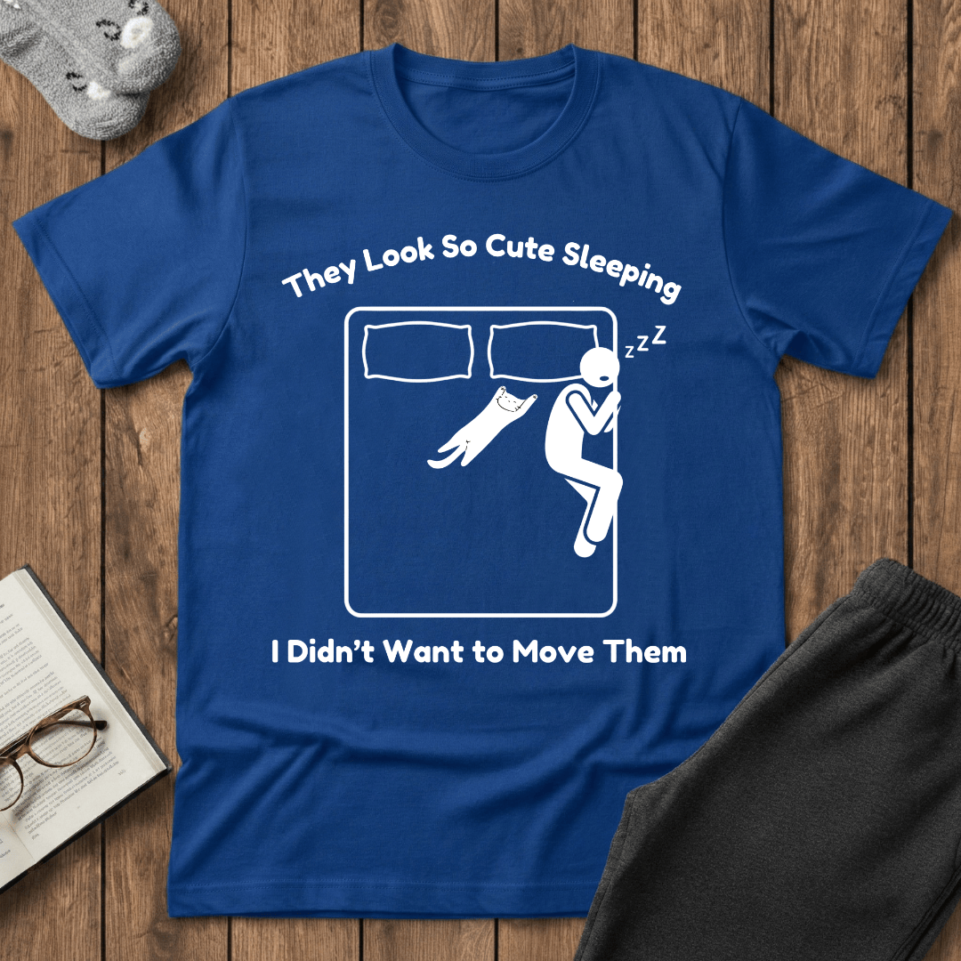 Bed Hogging Kitty T-shirt