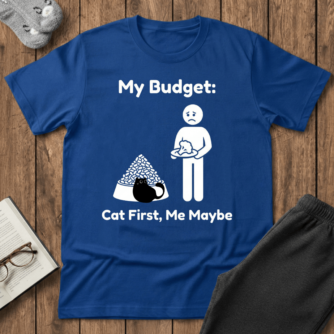Cat First Budget T-shirt