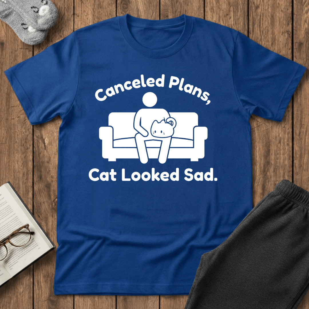 Sad Cat Excuse T-shirt