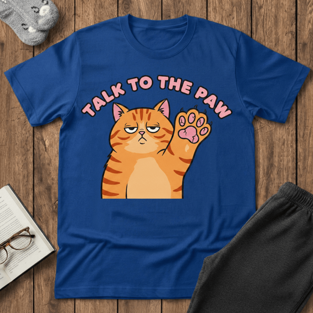 Dismissive Paw Cat T-shirt