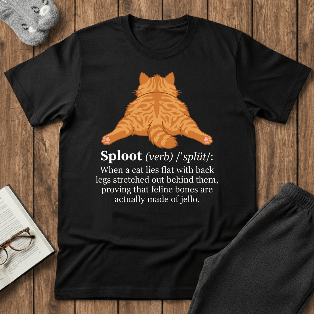 Cat Sploot Definition T-shirt