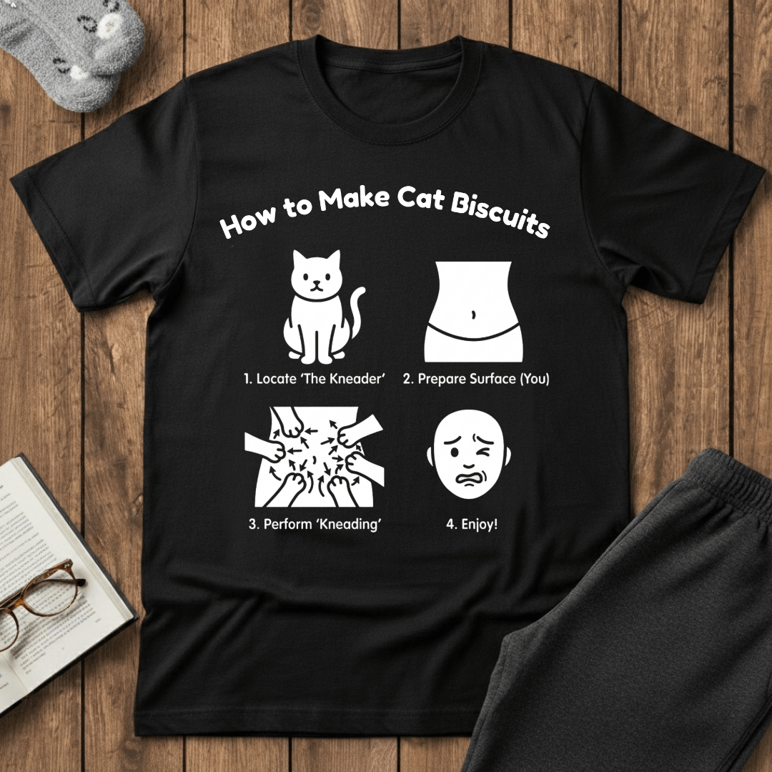 Cat Biscuit Recipe T-shirt