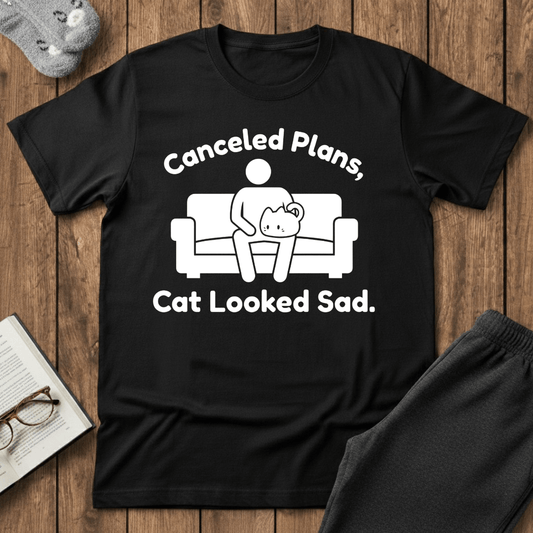 Sad Cat Excuse T-shirt