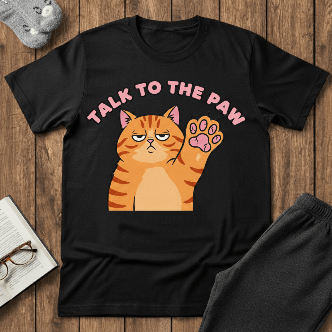 Dismissive Paw Cat T-shirt