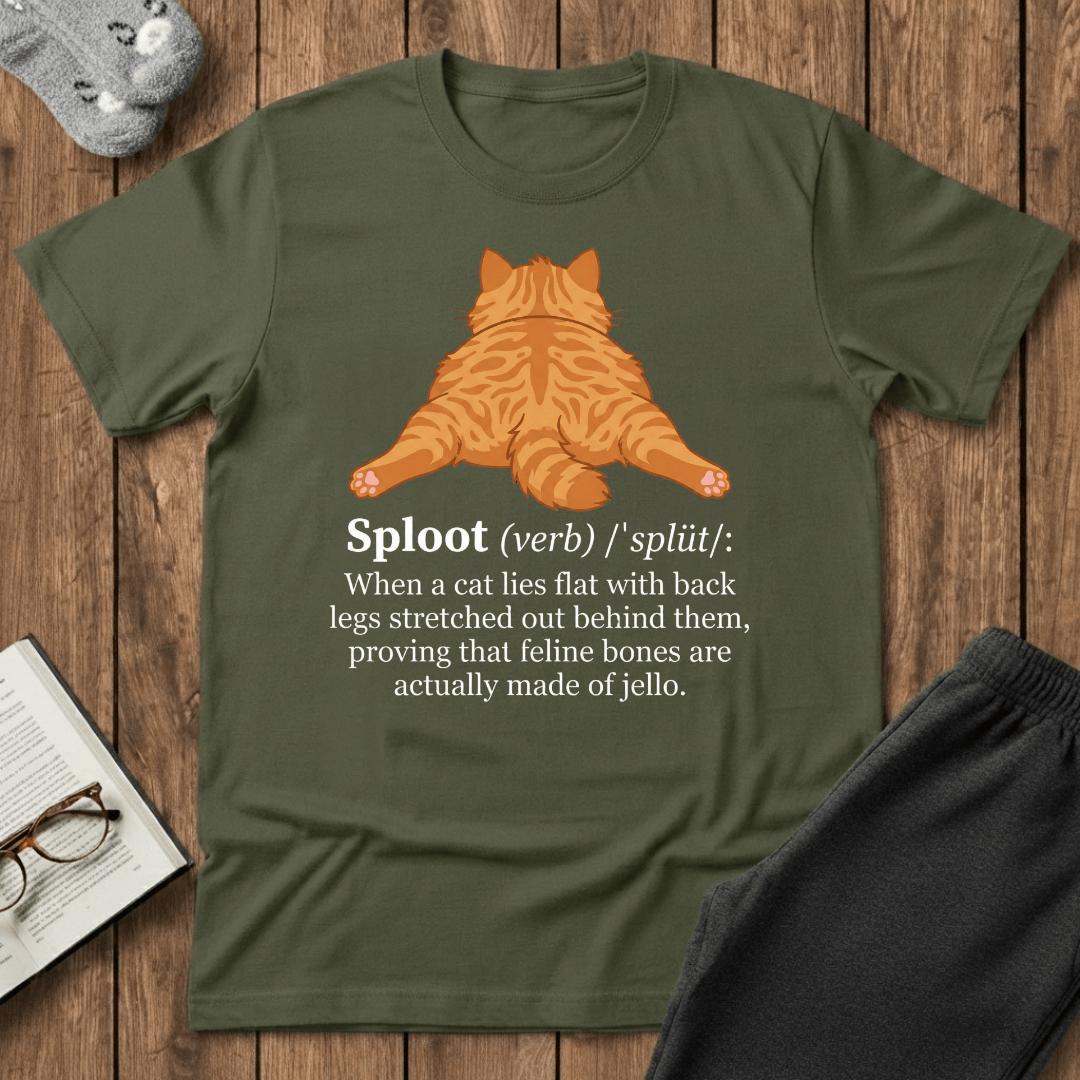 Cat Sploot Definition T-shirt