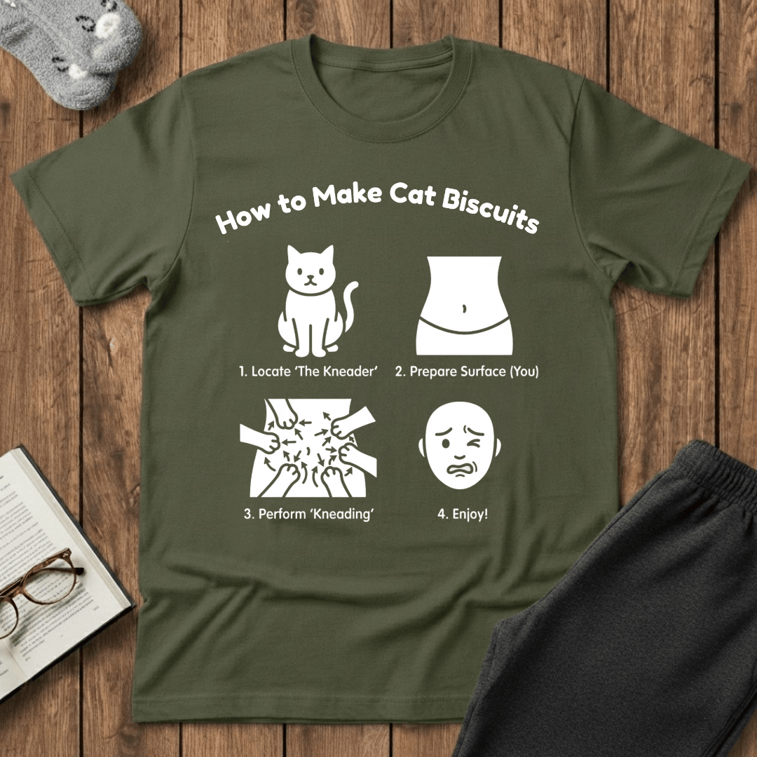 Cat Biscuit Recipe T-shirt