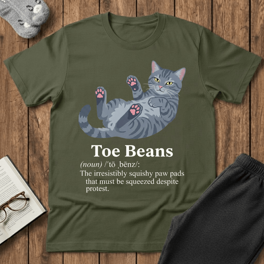 Toe Beans Definition T-shirt