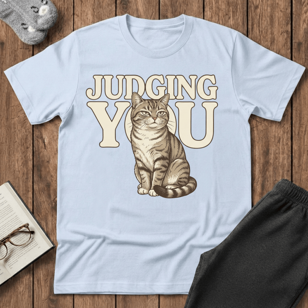 Judging You Cat T-shirt