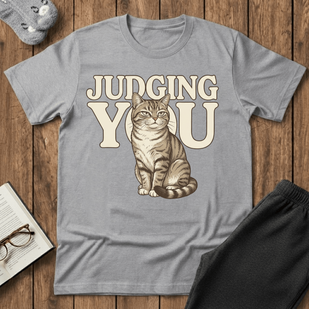 Judging You Cat T-shirt
