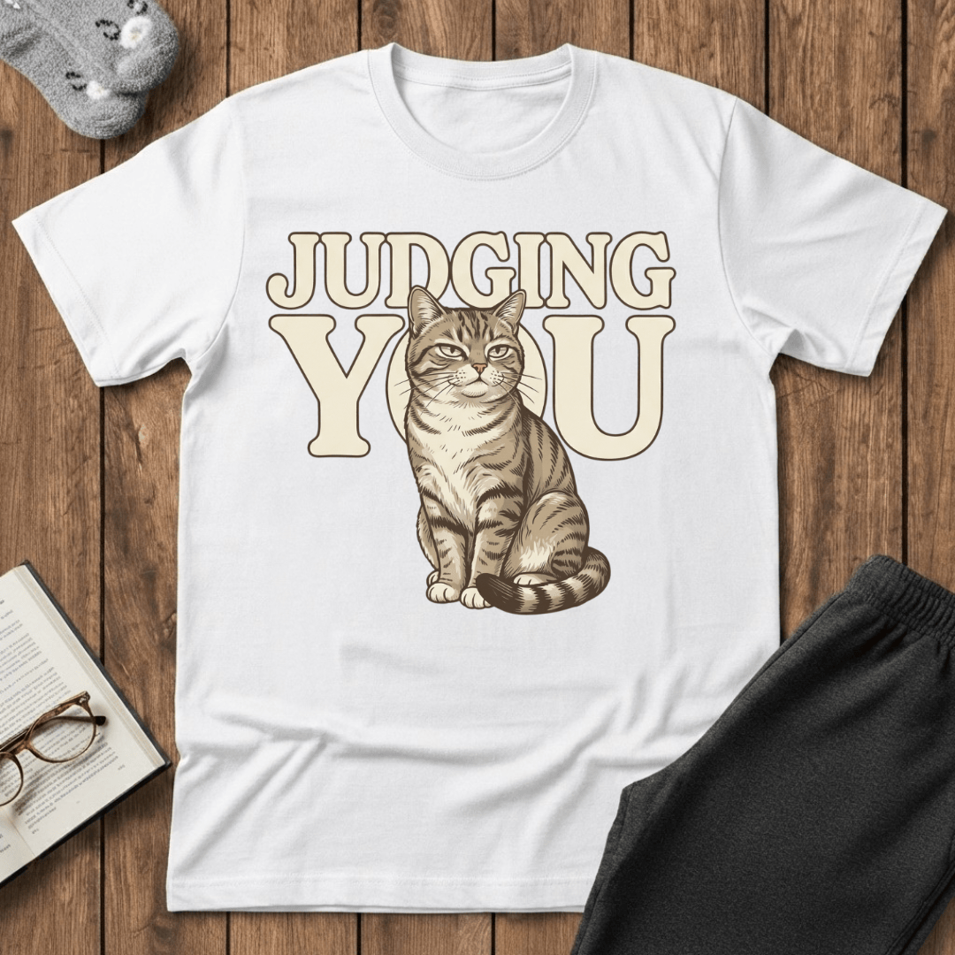 Judging You Cat T-shirt
