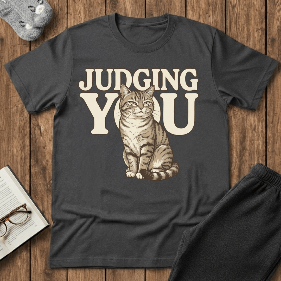Judging You Cat T-shirt