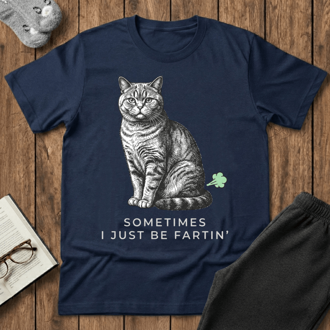 Just Farting Cat T-shirt