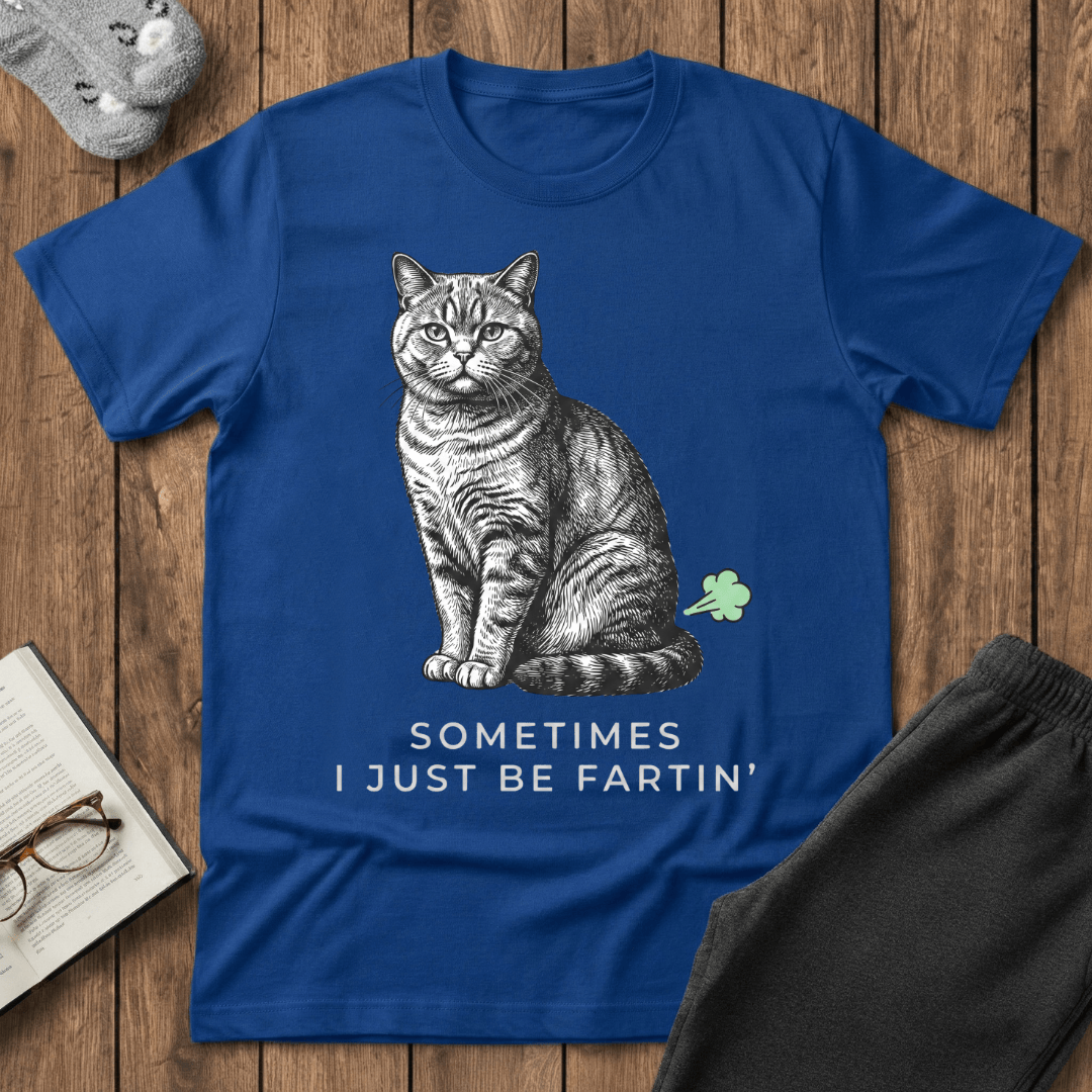 Just Farting Cat T-shirt