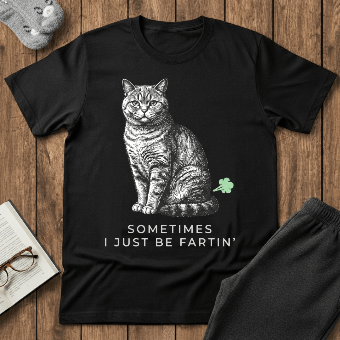 Just Farting Cat T-shirt