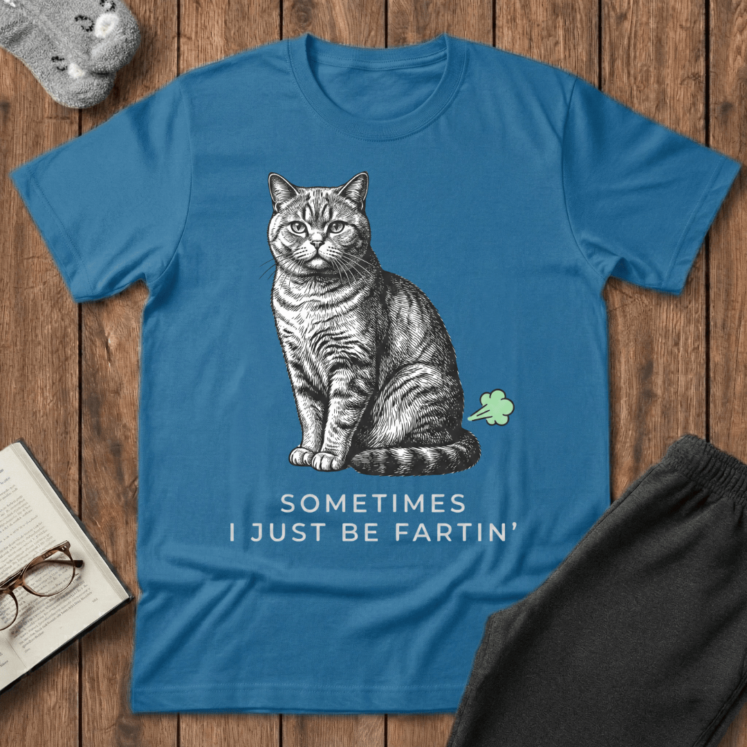 Just Farting Cat T-shirt