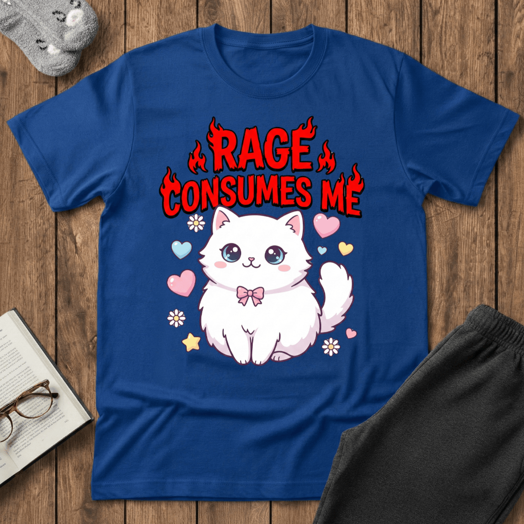 Kawaii Rage Cat T-shirt