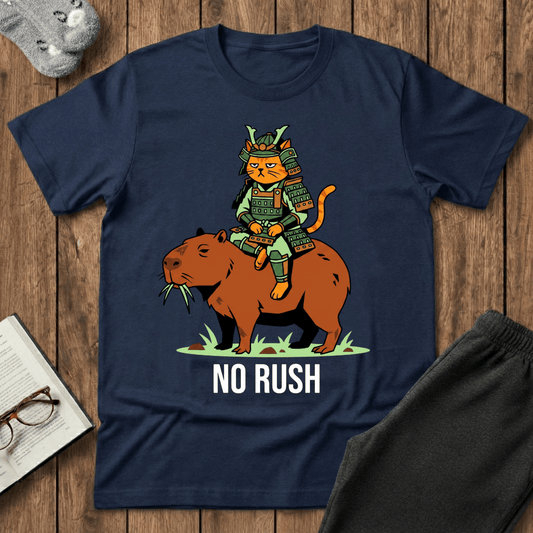 Samurai Cat Capybara T-shirt