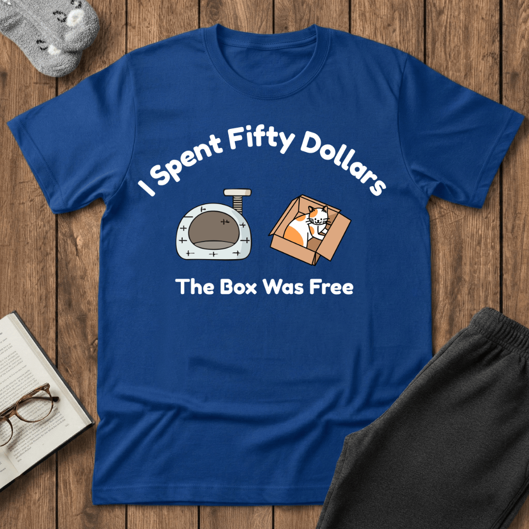 The Box Was Free Cat T-Shirt