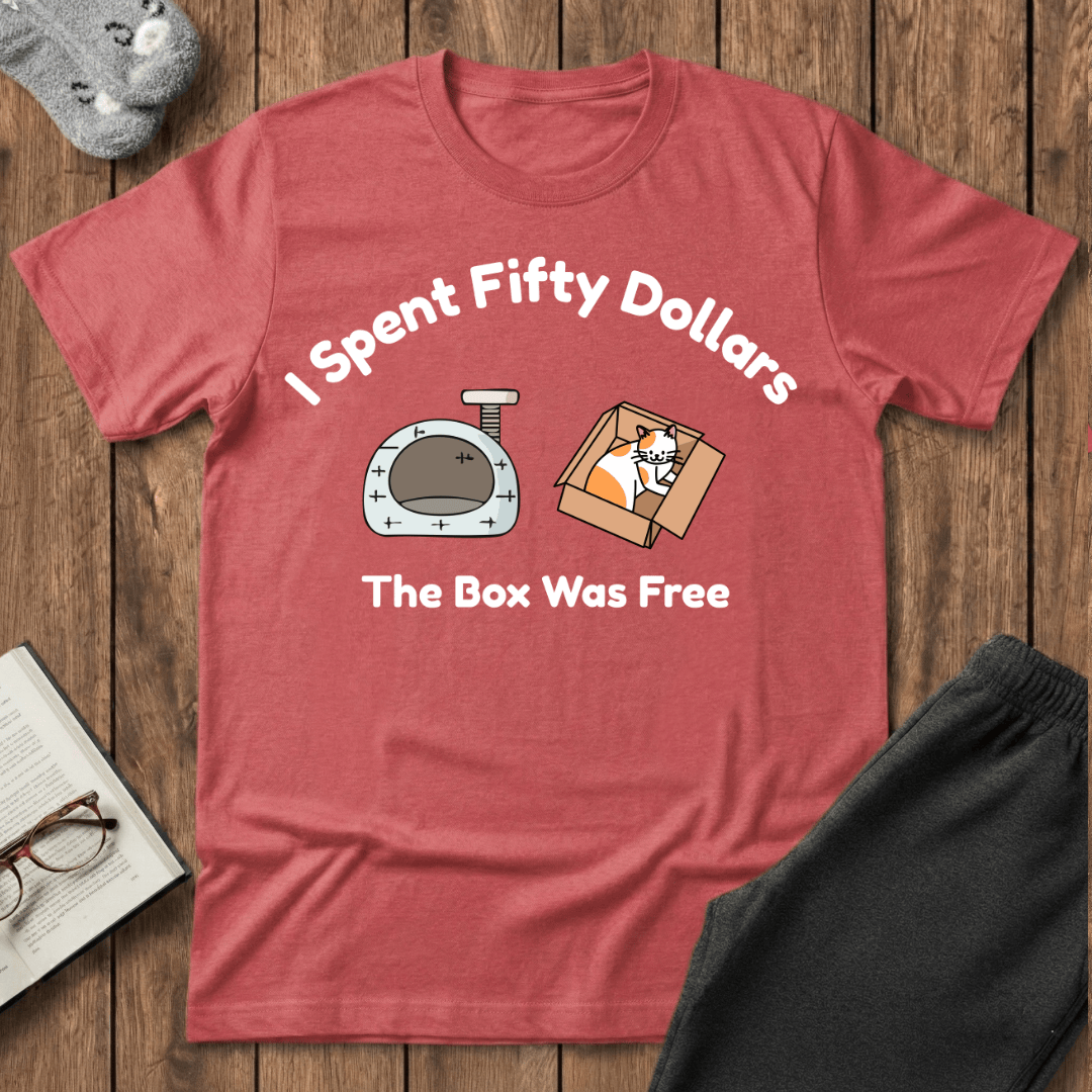 The Box Was Free Cat T-Shirt