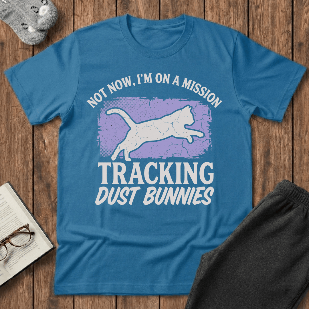 Tracking Dust Bunnies T-shirt