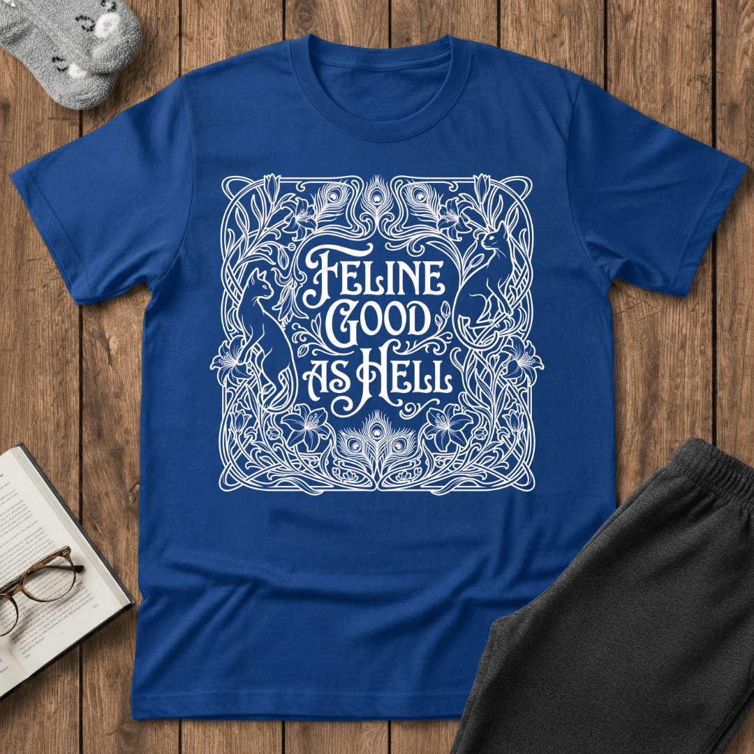Vintage Feline Good T-shirt