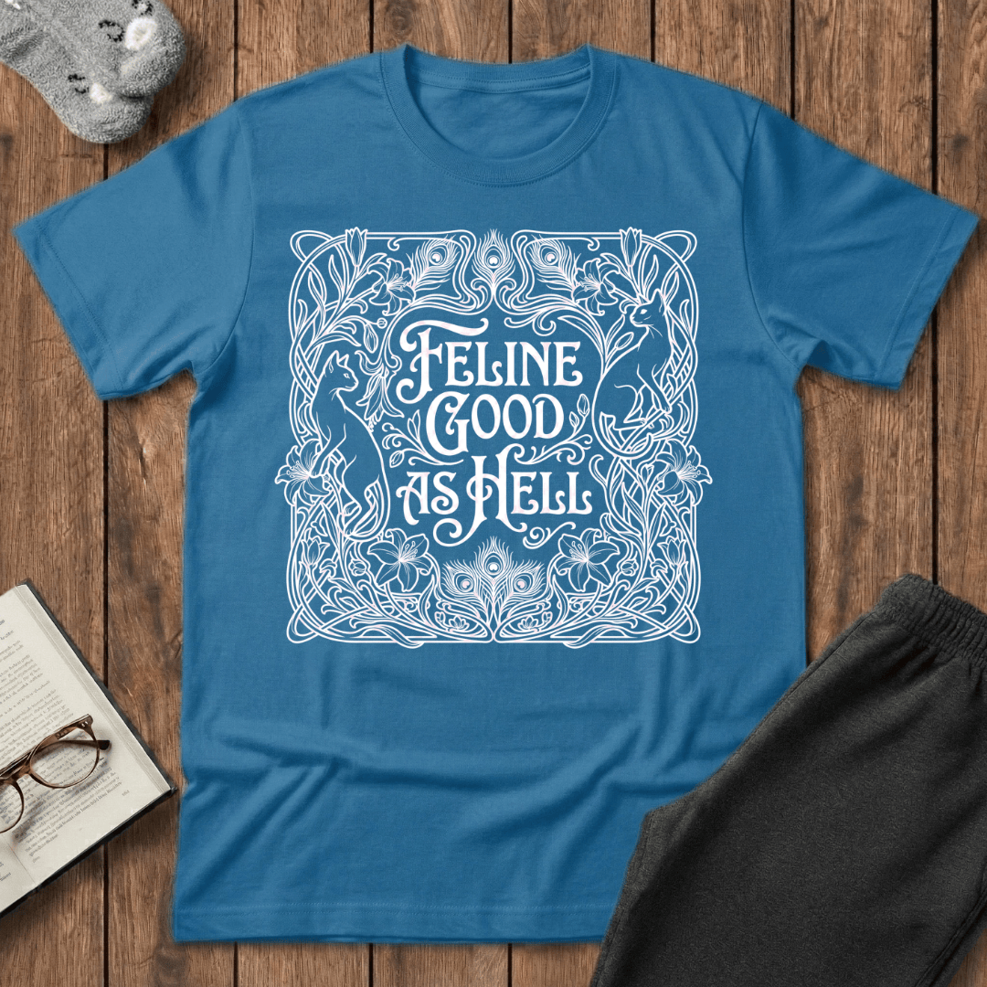 Vintage Feline Good T-shirt