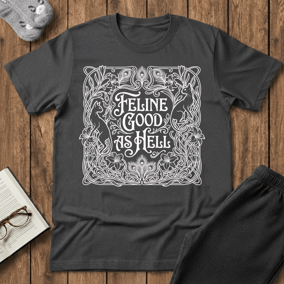 Vintage Feline Good T-shirt