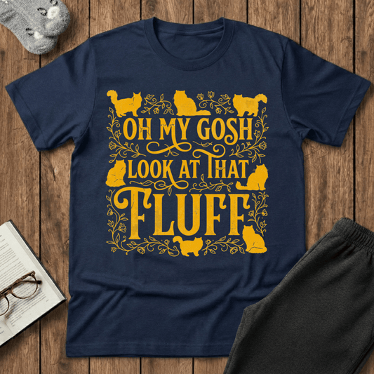 Vintage Fluffy Cat T-shirt