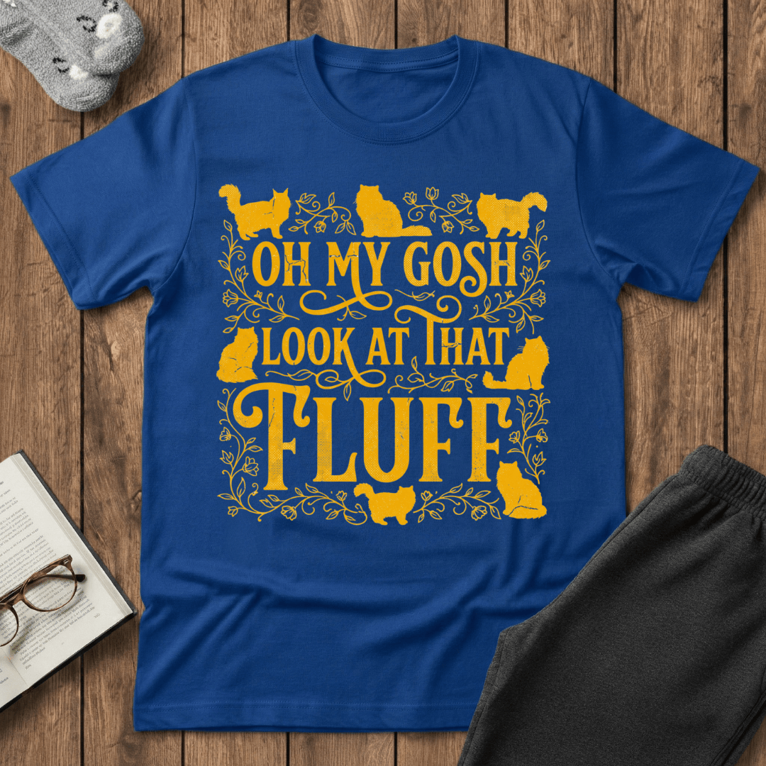 Vintage Fluffy Cat T-shirt