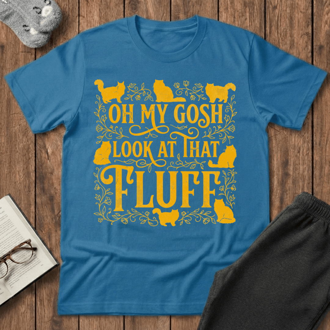 Vintage Fluffy Cat T-shirt