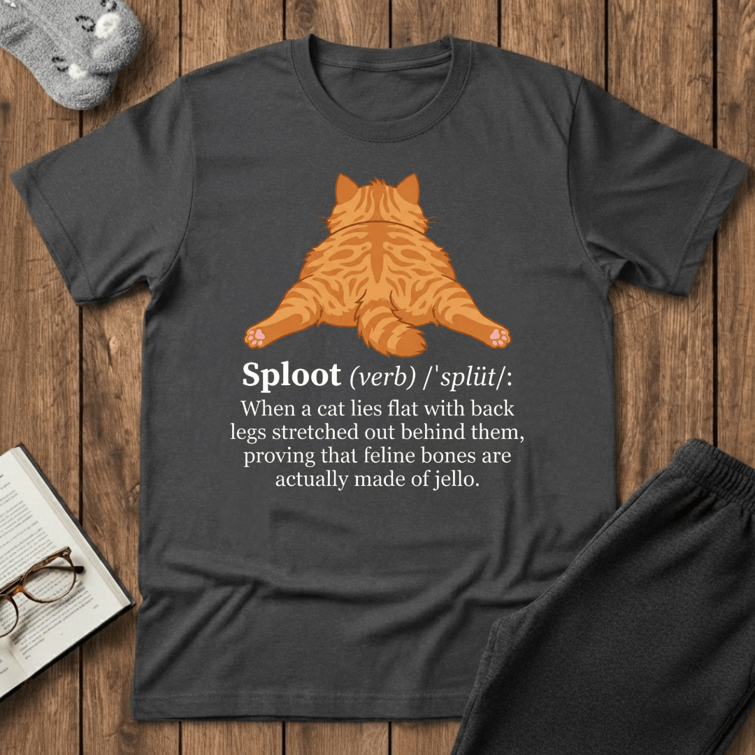 Cat Sploot Definition T-shirt