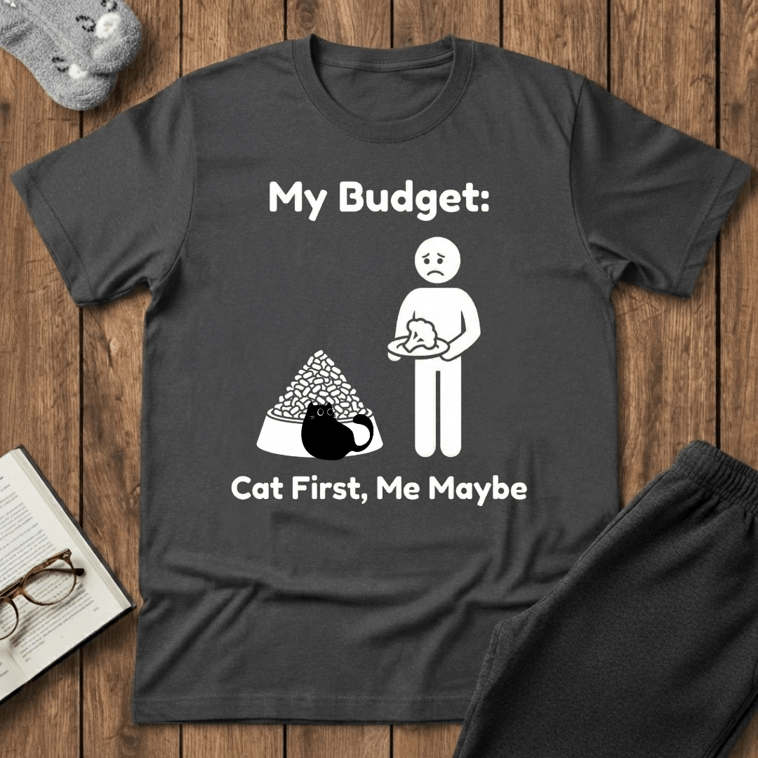 Cat First Budget T-shirt