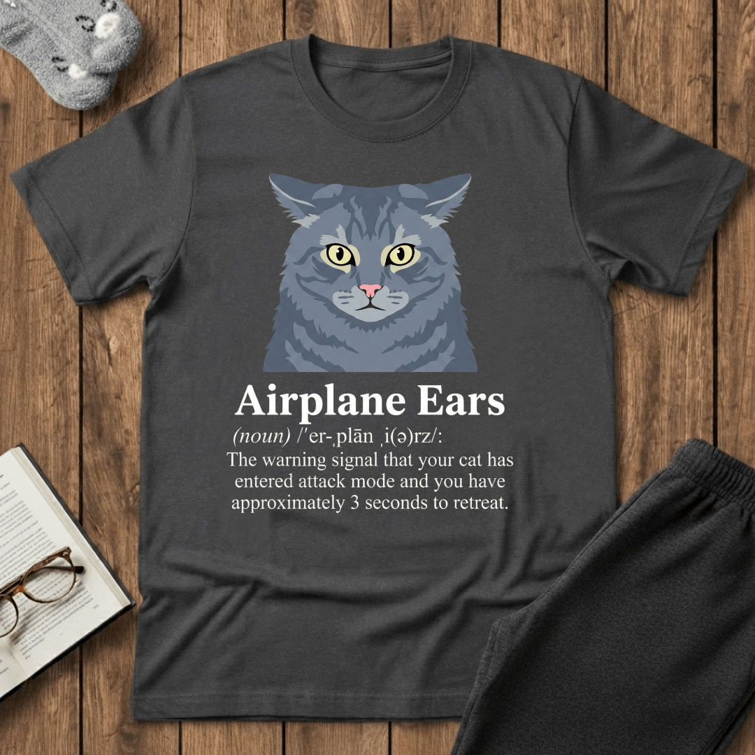 Airplane Ears Warning T-shirt