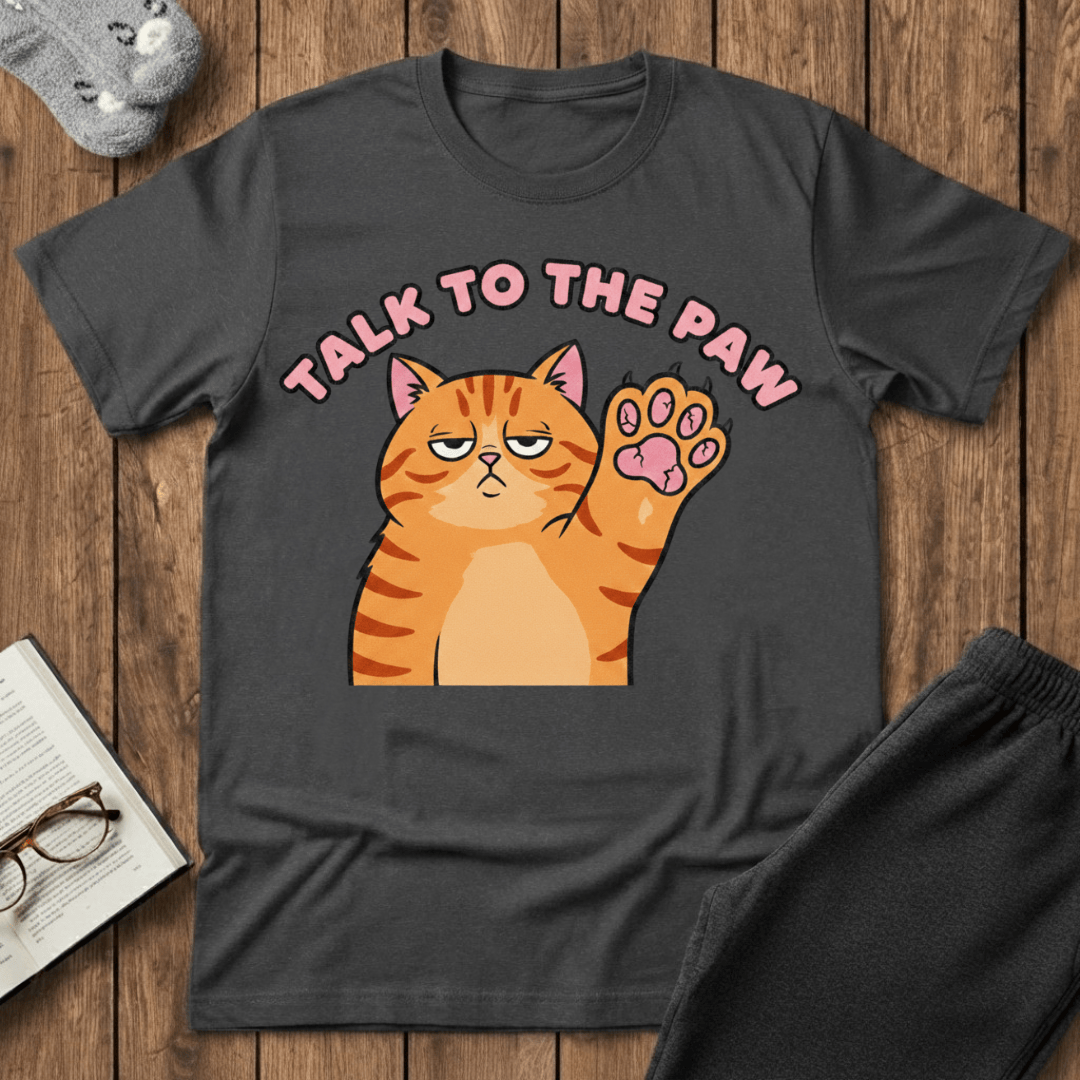 Dismissive Paw Cat T-shirt