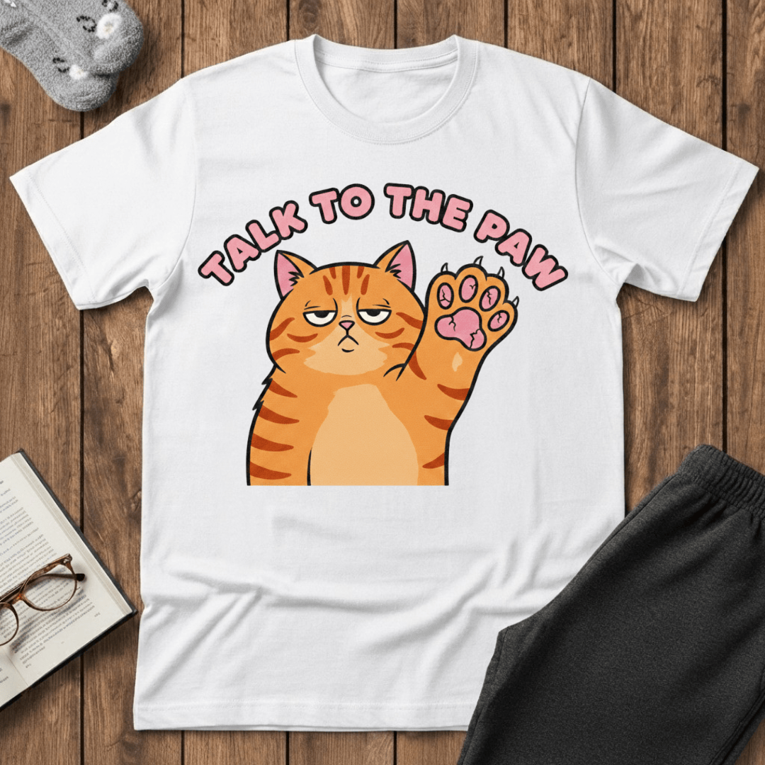 Dismissive Paw Cat T-shirt