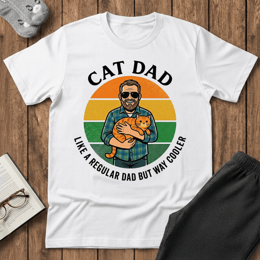 Cool Cat Dad T-shirt
