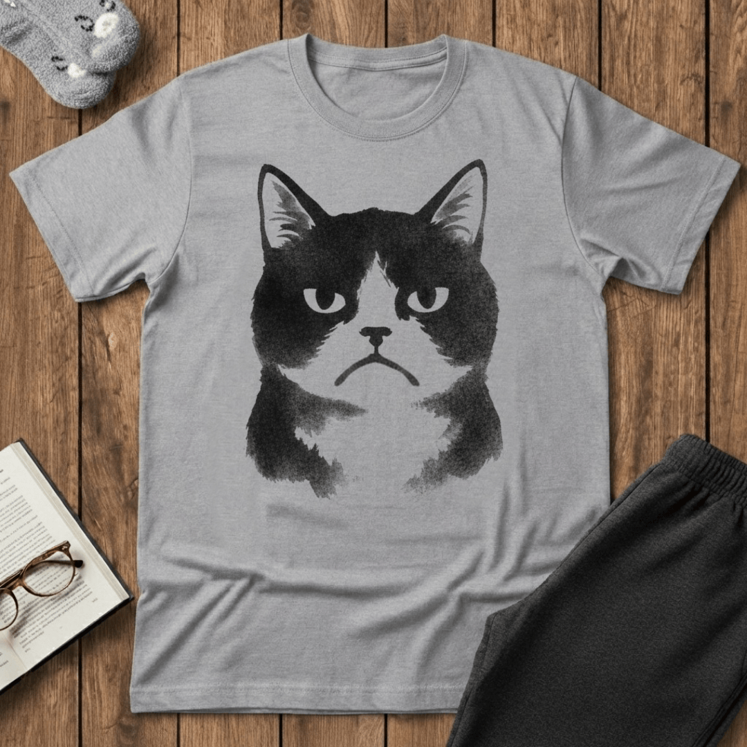 “Resting Cat Face” T-Shirt