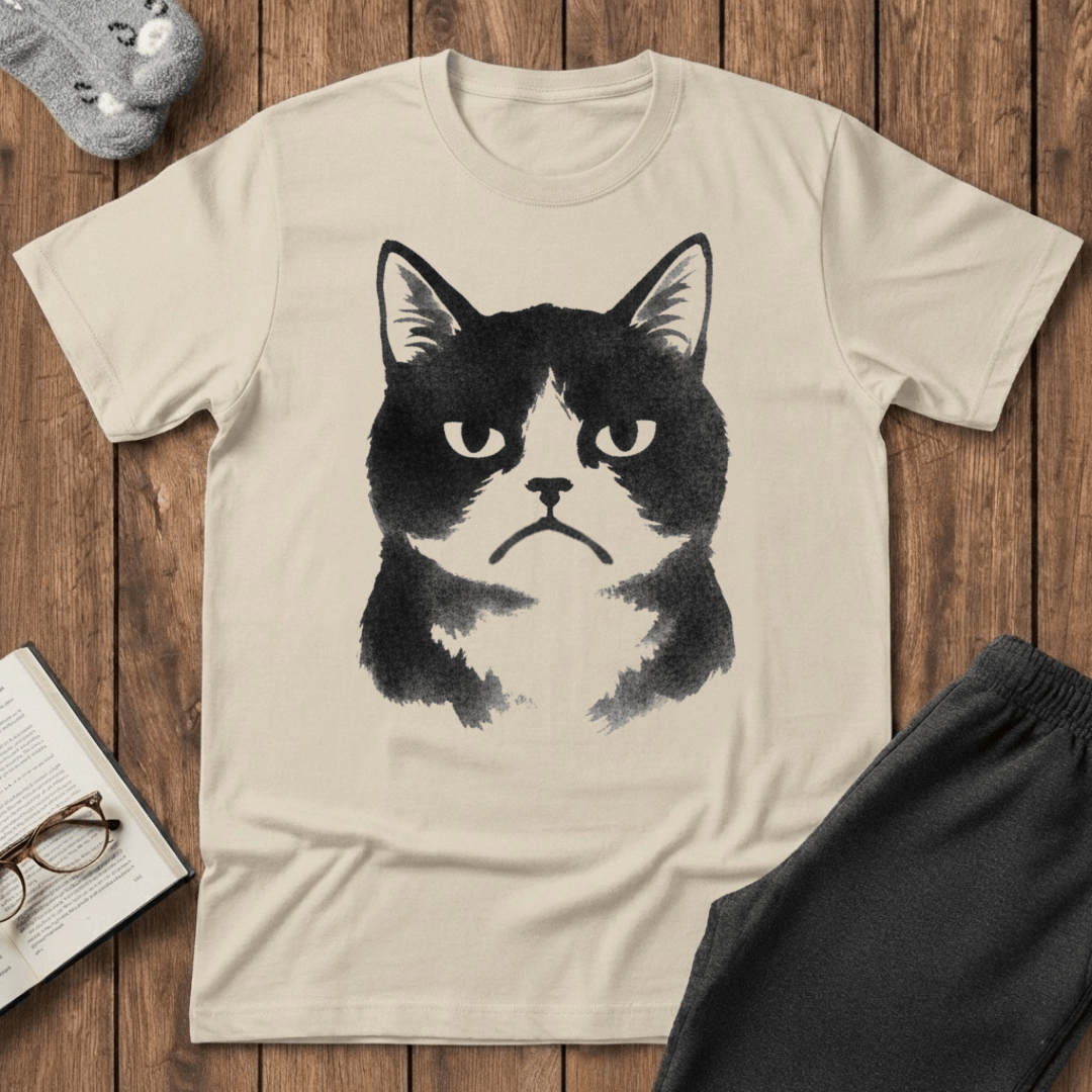 “Resting Cat Face” T-Shirt