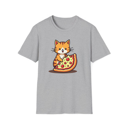 Pizza My Heart Cat T-Shirt