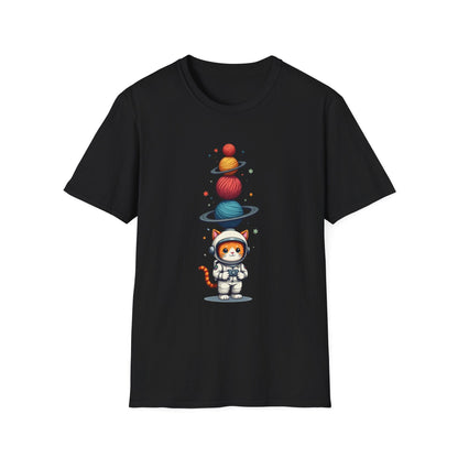 Yarniverse Explorer Cat T-Shirt