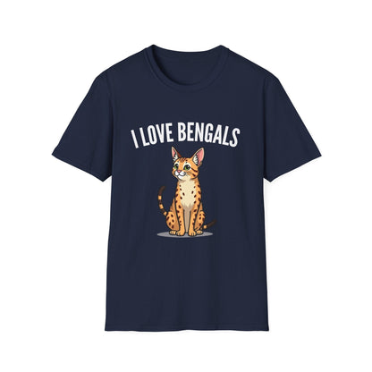 I ❤️ Bengals Cat T-Shirt