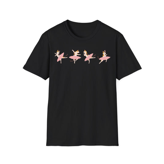 Dancing Cats in Tutus T-Shirt