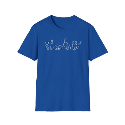 Cat Moods of the Day T-Shirt