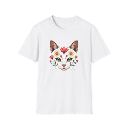 Floral Crown Kitty T-Shirt