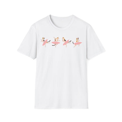 Dancing Cats in Tutus T-Shirt