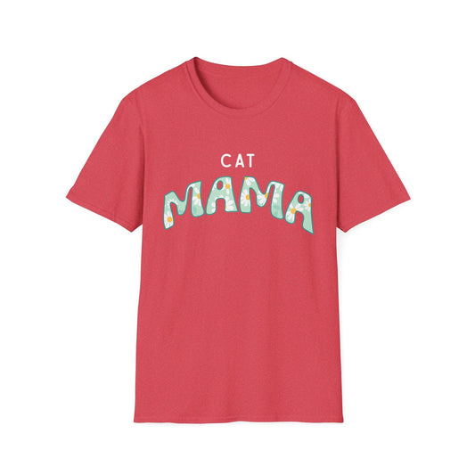 Cat Mama Daisy Green T-Shirt