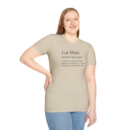 Cat Mom Definition T-Shirt