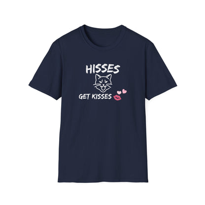 Hisses Get Kisses Cat T-Shirt