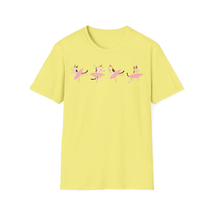 Dancing Cats in Tutus T-Shirt