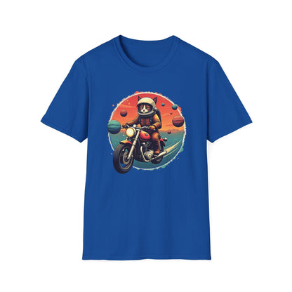 Cosmic Rider Cat T-Shirt